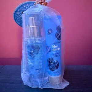 Bodycology Blue Denim Fragrance Mist + Lotion Set
